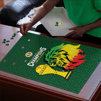 Senegal Football Champions Puzzle Lions of Teranga Rise
