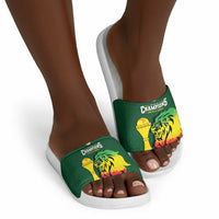 Senegal Football Champions Slide Sandals Lions of Teranga Rise