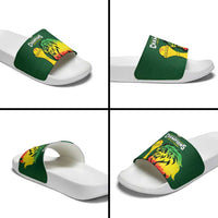 Senegal Football Champions Slide Sandals Lions of Teranga Rise