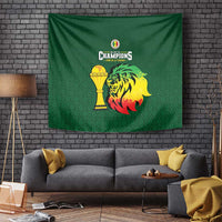 Senegal Football Champions Tapestry Lions of Teranga Rise