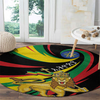 Ethiopia National Day 1991 Round Carpet Habesha Lion Of Judah