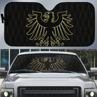 World Football 2026 Austria Auto Sun Shade Austrian Eagles Black Glory