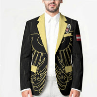 Custom World Football 2026 Austria Blazer Austrian Eagles Black Glory