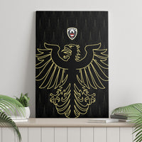 World Football 2026 Austria Canvas Wall Art Austrian Eagles Black Glory