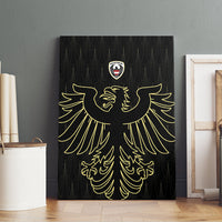 World Football 2026 Austria Canvas Wall Art Austrian Eagles Black Glory