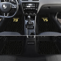 Custom World Football 2026 Austria Car Mats Austrian Eagles Black Glory