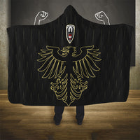 World Football 2026 Austria Hooded Blanket Austrian Eagles Black Glory