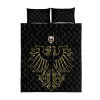 World Football 2026 Austria Quilt Bed Set Austrian Eagles Black Glory