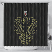 World Football 2026 Austria Shower Curtain Austrian Eagles Black Glory