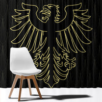 World Football 2026 Austria Window Curtain Austrian Eagles Black Glory