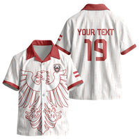 Custom World Football 2026 Austria Kid Hawaiian Shirt Austrian Eagles White Glory LT19