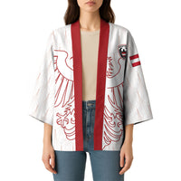 Custom World Football 2026 Austria Kimono Austrian Eagles White Glory