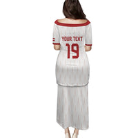 Custom World Football 2026 Austria Puletasi Austrian Eagles White Glory