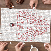 World Football 2026 Austria Puzzle Austrian Eagles White Glory