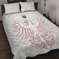 World Football 2026 Austria Quilt Bed Set Austrian Eagles White Glory