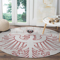 World Football 2026 Austria Round Carpet Austrian Eagles White Glory