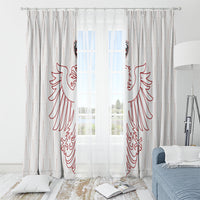 World Football 2026 Austria Window Curtain Austrian Eagles White Glory