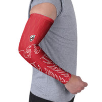 Custom World Football 2026 Austria Arm Sleeves Austrian Eagles Red Glory