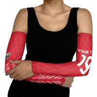 Custom World Football 2026 Austria Arm Sleeves Austrian Eagles Red Glory