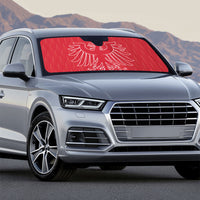 World Football 2026 Austria Auto Sun Shade Austrian Eagles Red Glory