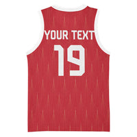 Custom World Football 2026 Austria Basketball Jersey Austrian Eagles Red Glory