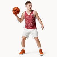 Custom World Football 2026 Austria Basketball Jersey Austrian Eagles Red Glory