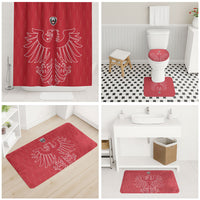 World Football 2026 Austria Bathroom Set Austrian Eagles Red Glory