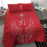 World Football 2026 Austria Bedding Set Austrian Eagles Red Glory