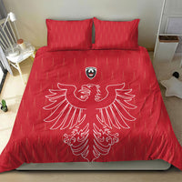 World Football 2026 Austria Bedding Set Austrian Eagles Red Glory