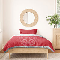 World Football 2026 Austria Bedding Set Austrian Eagles Red Glory