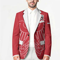 Custom World Football 2026 Austria Blazer Austrian Eagles Red Glory