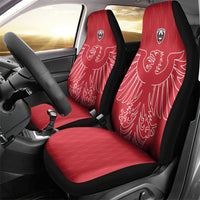 World Football 2026 Austria Car Seat Cover Austrian Eagles Red Glory