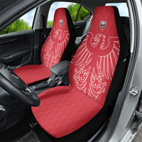 World Football 2026 Austria Car Seat Cover Austrian Eagles Red Glory