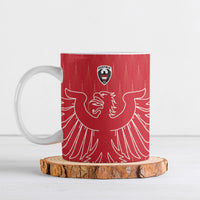 Custom World Football 2026 Austria Ceramic Mug Austrian Eagles Red Glory