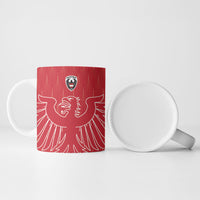 Custom World Football 2026 Austria Ceramic Mug Austrian Eagles Red Glory