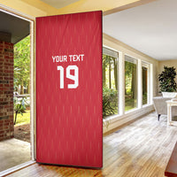 Custom World Football 2026 Austria Door Cover Austrian Eagles Red Glory