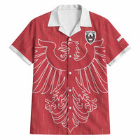 Custom World Football 2026 Austria Hawaiian Shirt Austrian Eagles Red Glory