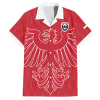 Custom World Football 2026 Austria Hawaiian Shirt Austrian Eagles Red Glory