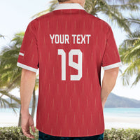 Custom World Football 2026 Austria Hawaiian Shirt Austrian Eagles Red Glory