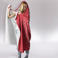 World Football 2026 Austria Hooded Blanket Austrian Eagles Red Glory