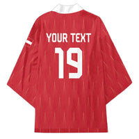 Custom World Football 2026 Austria Kimono Austrian Eagles Red Glory