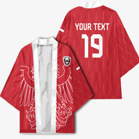 Custom World Football 2026 Austria Kimono Austrian Eagles Red Glory