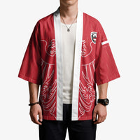Custom World Football 2026 Austria Kimono Austrian Eagles Red Glory