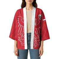 Custom World Football 2026 Austria Kimono Austrian Eagles Red Glory