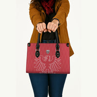 World Football 2026 Austria Leather Bag Austrian Eagles Red Glory