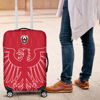 World Football 2026 Austria Luggage Cover Austrian Eagles Red Glory