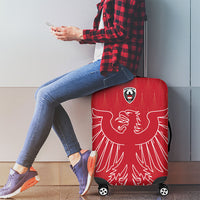 World Football 2026 Austria Luggage Cover Austrian Eagles Red Glory