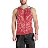 Custom World Football 2026 Austria Men Tank Top Austrian Eagles Red Glory