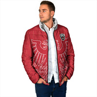 Custom World Football 2026 Austria Padded Jacket Austrian Eagles Red Glory
