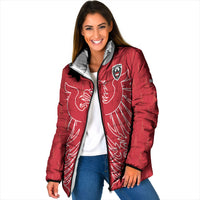 Custom World Football 2026 Austria Padded Jacket Austrian Eagles Red Glory